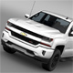 Chevrolet Silverado LT Z71 Crew Cab GMTK2 Short Box 2016 - 3DOcean Item for Sale
