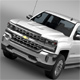 Chevrolet Silverado LTZ Crew Cab GMTK2 Short Box 2016 - 3DOcean Item for Sale
