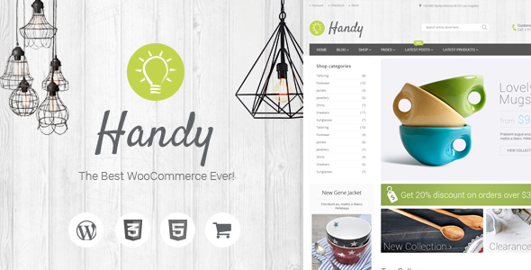 Handy - Ręcznie robiony motyw WordPress WooCommerce