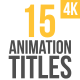 15 Title Animations - VideoHive Item for Sale