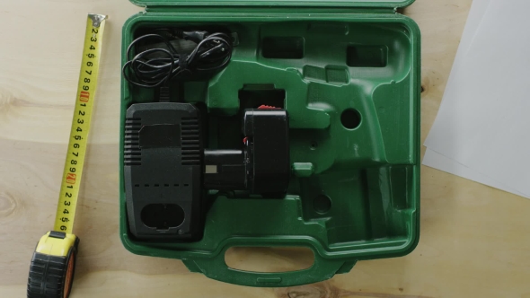 Electric Screwdriver In Box