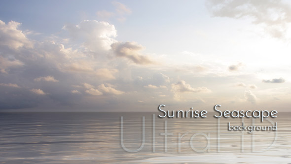 Sunrise Seascape alt