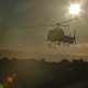 Helicopter Drop Off, Unloading and Lifting off By Sunset - VideoHive Item for Sale