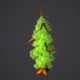 Low Poly Spring Tree Model - 3DOcean Item for Sale