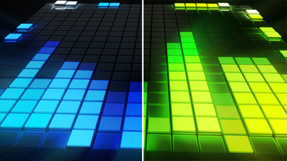 Neon Beat Floor V2 - Equalizer Patern