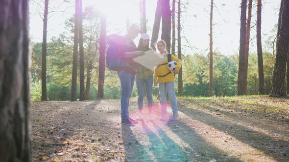 Family on Hike