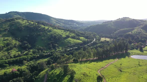 Hills in Sao Paulo Countryside