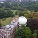 Drone Footage From the Greenwich Park Observatory with a White Dome - VideoHive Item for Sale