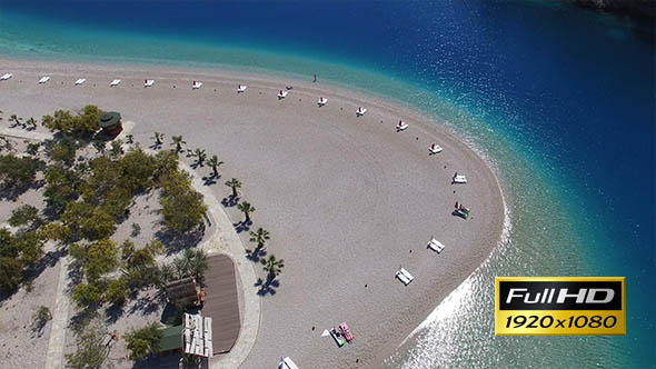 Oludeniz Turkey Aerial View