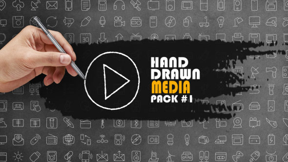 Hand Drawn Media Pack 1