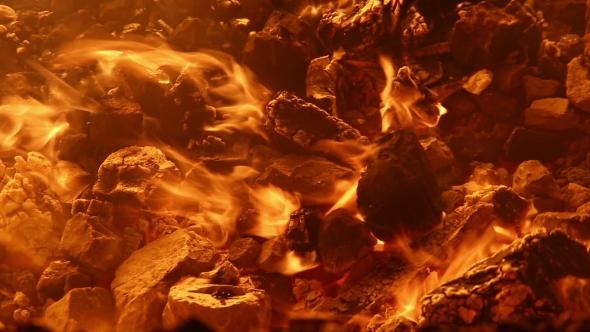 The Burning Coals In The Furnace