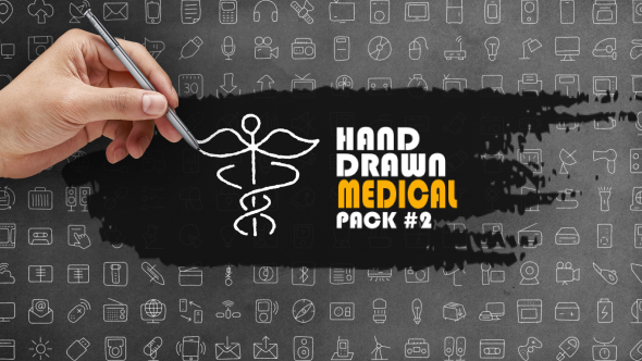 Hand Drawn Medical Pack 2