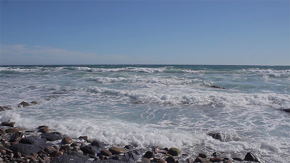 Rough Sea Waves