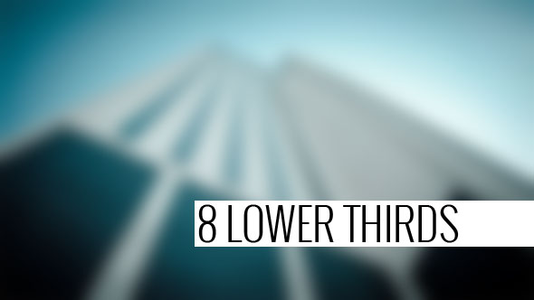 8 Lower Thirds