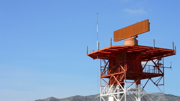 Radar Telecommunications Rotating