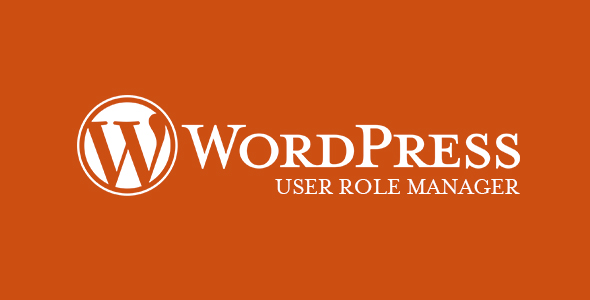 WordPress User Role Manager