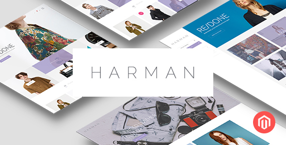 Harman - Multi-Concepts Responsive Magento Theme