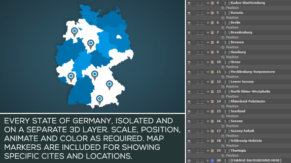 Germany Map Kit
