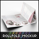 Roll Fold Brochure Mockup V2 