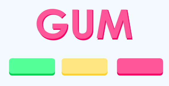 GUM - Html5 Mobile Game - android & ios