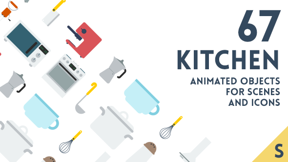 67 Animated Kitchen Elements