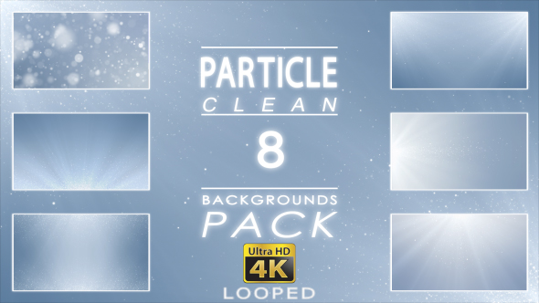 Particles Clean Backgrounds Pack