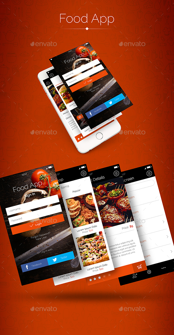 Food App UI
