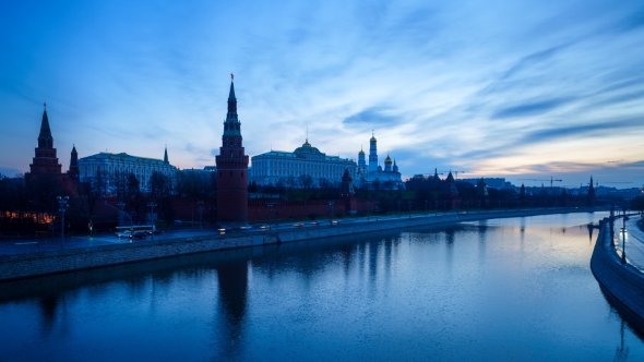 Moscow Kremlin Dawn