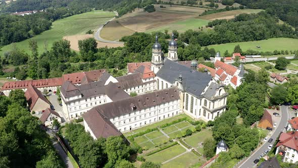 Schoental Abbey, Jagst, Baden-Wuerttemberg, Germany