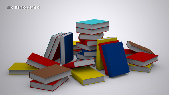 A Stack of Books - Background alt