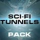 SCI-FI Tunnels Background Pack - VideoHive Item for Sale