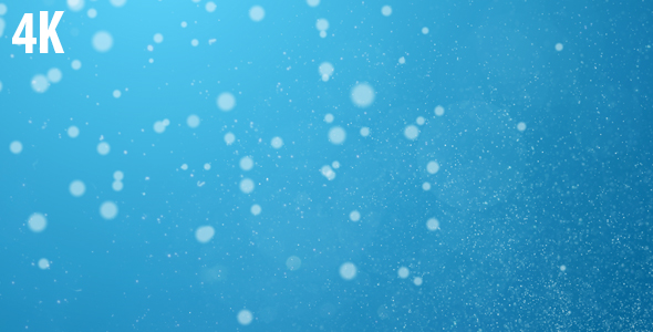 Light Blue Particle Background