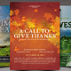 Harvest Season Church Flyer Template Bundle - GraphicRiver Item for Sale