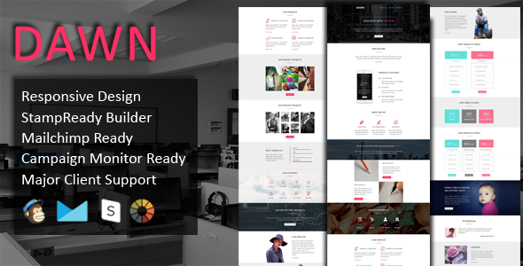 DAWN - Multipurpose Responsive Email Template