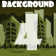 4 Ruined City Game Backgrounds - GraphicRiver Item for Sale