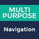 Multipurpose Navigation Menu Bar PSD - GraphicRiver Item for Sale