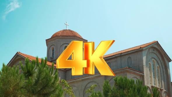 Big Christian Church In Peraia, Greece alt