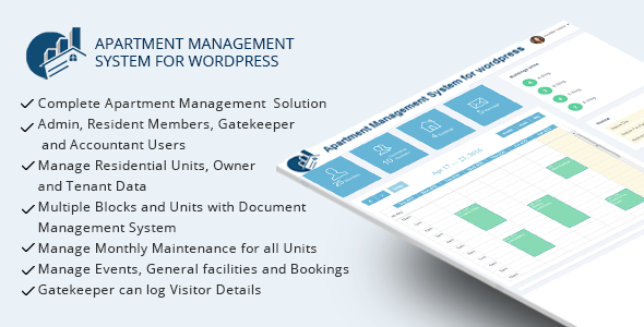 WPAMS - Apartment Management System for wordpress