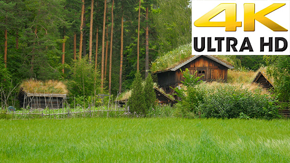 Norwagian Village Farm, Near Oslo, Norway alt