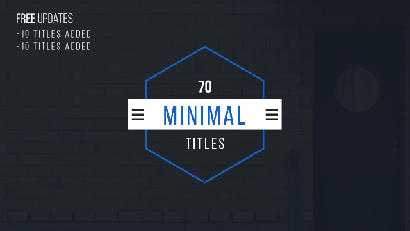 70 Minimal Titles