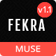 Fekra - Elegant Multipurpose Muse Template - ThemeForest Item for Sale