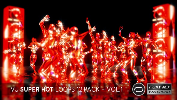 VJ Super Hot Loops Vol.1 - 12 Pack alt