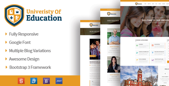 University of Education - Educational HTML5 Theme