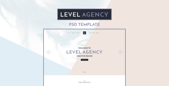 Level Agency - CREATIVE PSD TEMPLATE