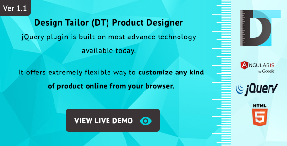 Design Tailor - Complete Custom Product Designer Plugin