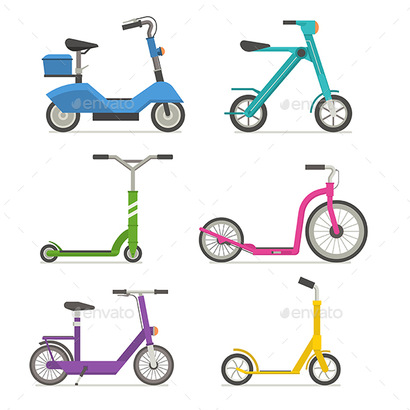 Balance Cycle Scooter Set