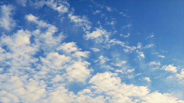 Masses Of Evening Clouds Timelapse alt