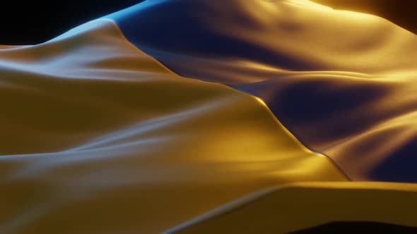 Ukraine - Stylized Flag