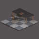 Low Poly Simple Desk - 3DOcean Item for Sale