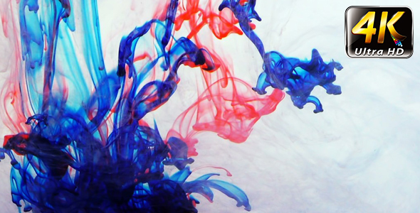 Abstract Colorful Paint Ink Spread 2